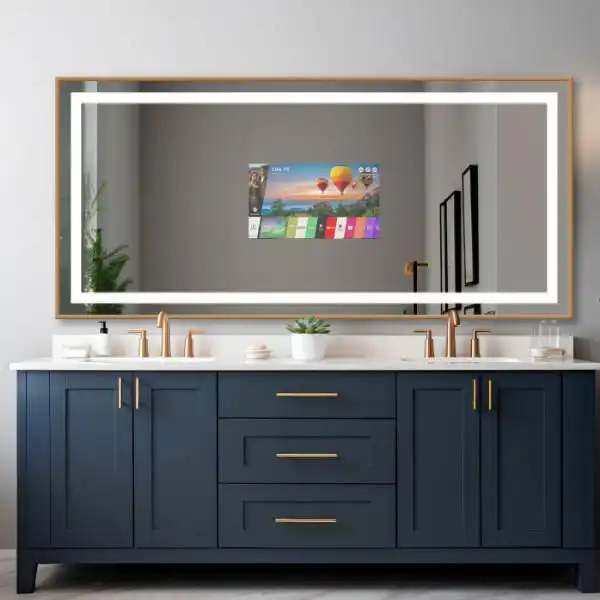 Mirror LED TV Installation in Modern Interiors